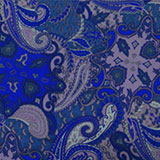 Blue-grey paisley