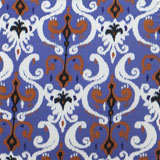 Periwinkle Mayan print