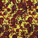 Rust & Gold Paisley